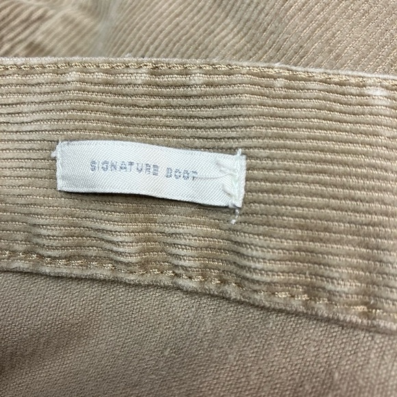 Talbots Beige Corduroy Pants - Picture 3 of 6